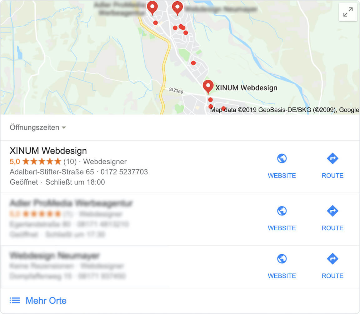 SEO Geretsried - Google My Business