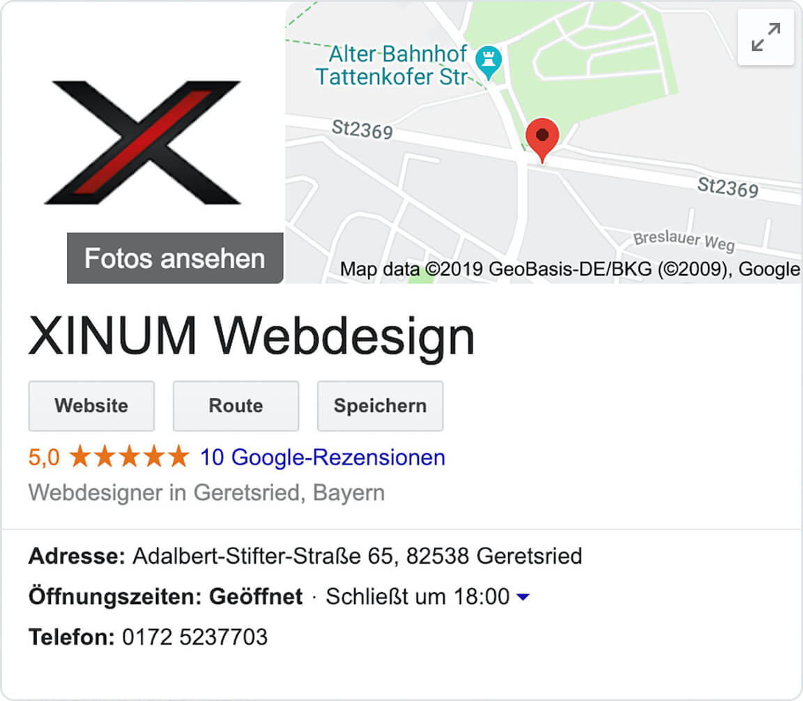 SEO Geretsried - Google My Business