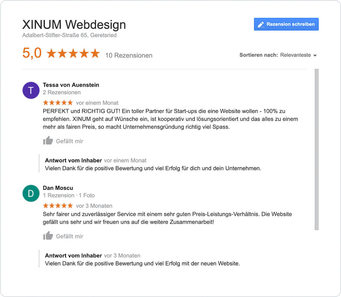SEO Geretsried - Google My Business